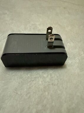 Black USB Wall Charger Adapter